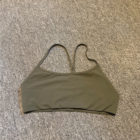 Vuori Olive Green Women's sports bra - Picture 1 of 3